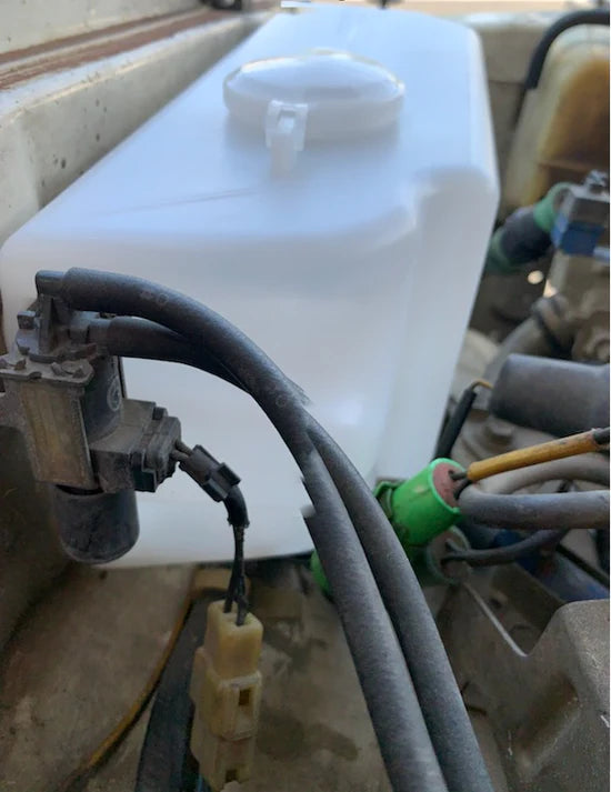 Headlight washer bottle image 1