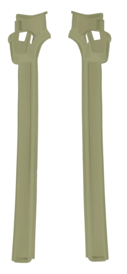 Rear cargo window lower trim piece 60 Series Landcruiser image 2