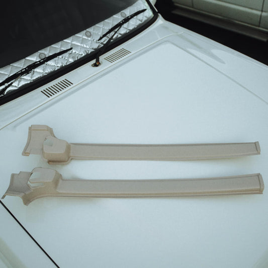 Rear cargo window lower trim piece 60 Series Landcruiser image 1